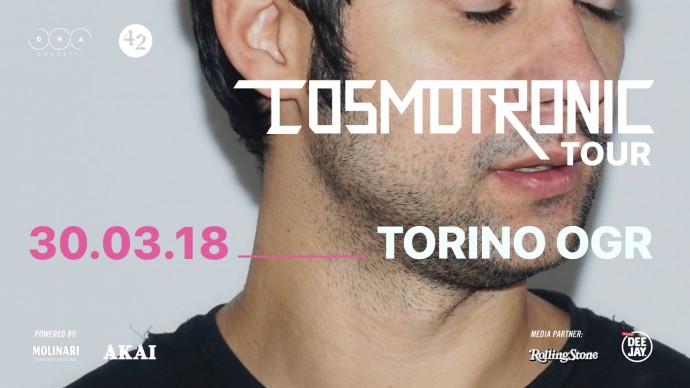 30 marzo: Cosmo Cosmotronic Tour 2018 OGR Torino - Il video di Cosmo, 